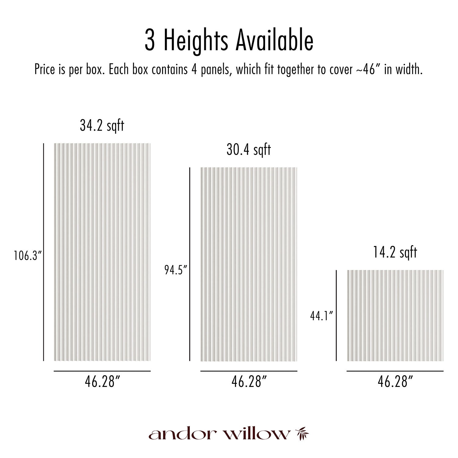 Paintable Slatted Wall Panels