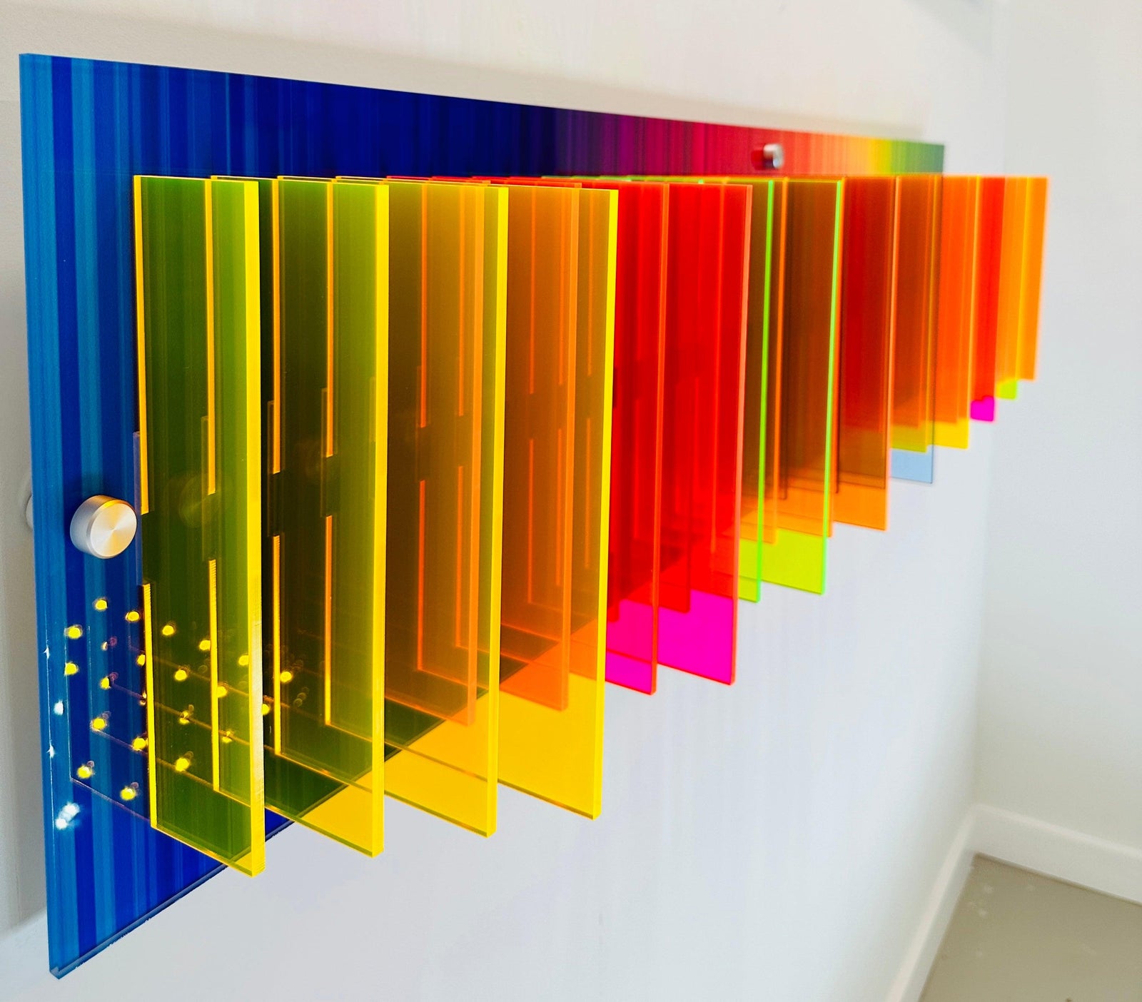 Parametric Rainbow 3D Transparent Parametric Art