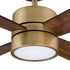 52" Bucholz Industrial Ceiling Fan with Dimmable LED Light