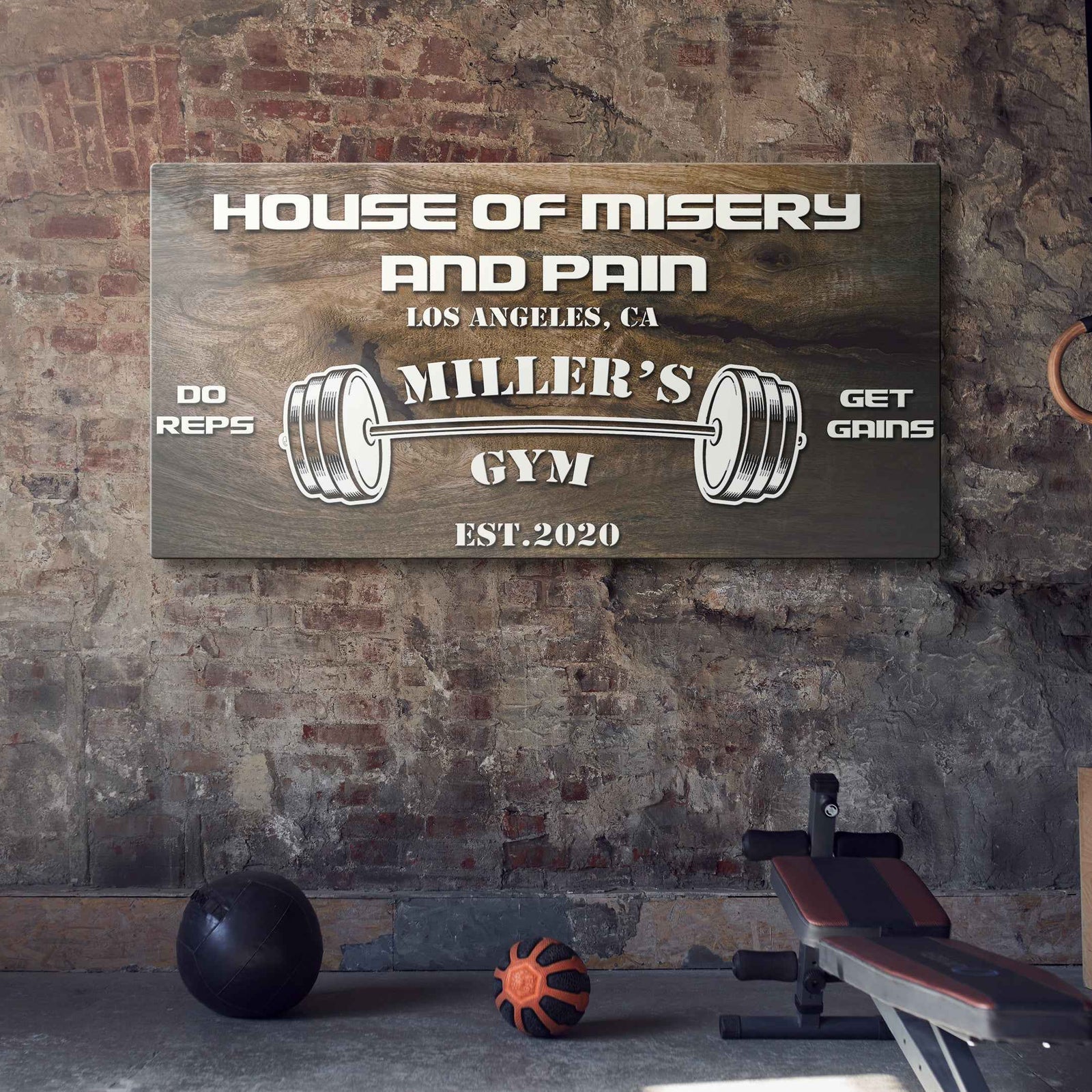 Gym Sign IV