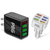 PBG 3 Port LED Voltage Wall Charger and 6 Port Car Charger