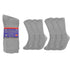 PBG 6 Pairs Physician-Approved Diabetic Compression Non Binding Socks for Men & Women, Multi-Color, 3 Sizes