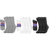 PBG 6 Pairs Physician-Approved Diabetic Compression Non Binding Socks for Men & Women, Multi-Color, 3 Sizes