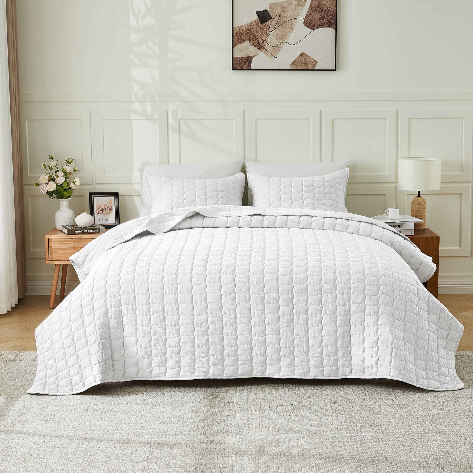 Gauze Quilt Set - Wave Stitch Collection