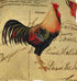 DaDa Bedding Set of 2-Pieces Glamorous Country Rooster Farmhouse Tapestry Throw Pillow Covers w/ Inserts - 18" x 18"