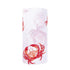 Gift Set: Pink Crab Baby Muslin Swaddle Blanket and Burp Cloth/Bib Combo
