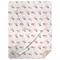 Pink Magnolia Plush Throw Blanket 60x80