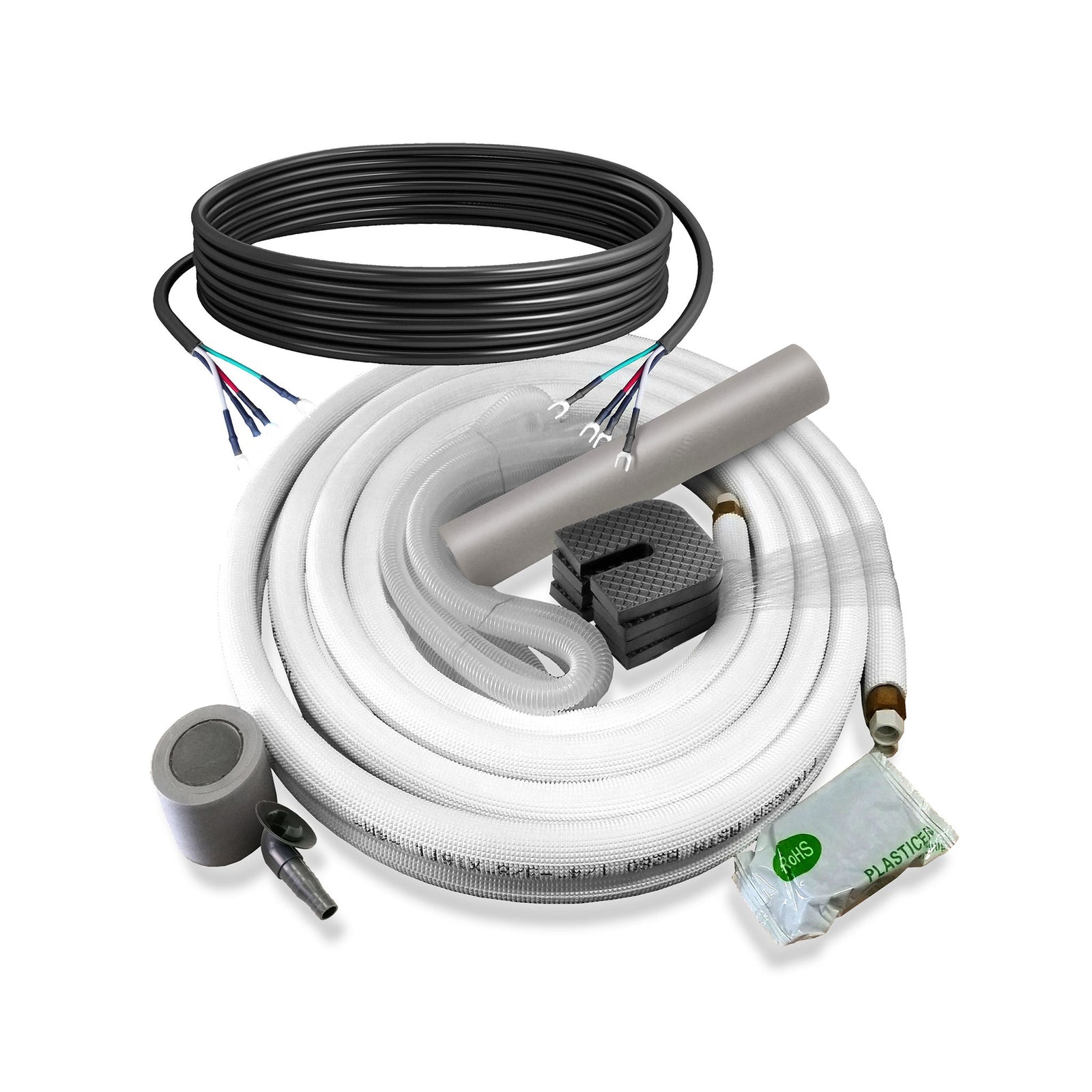 Pioneer® Quantum Hyperformance™ 24,000 BTU 23 SEER2 230V High-Wall Ductless Energy-Star Mini-Split Air Conditioner Inverter Hyper Heat Pump Full Set