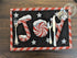 DaDa Bedding Set of 4-Pieces Peppermint Joy Holiday Tapestry Placemats 13” x 19” (12904)
