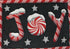 DaDa Bedding Set of 4-Pieces Peppermint Joy Holiday Tapestry Placemats 13” x 19” (12904)
