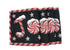 DaDa Bedding Set of 4-Pieces Peppermint Joy Holiday Tapestry Placemats 13” x 19” (12904)