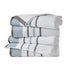 Decorative Cotton Stripe Bath Towel Set - Noelle Collection