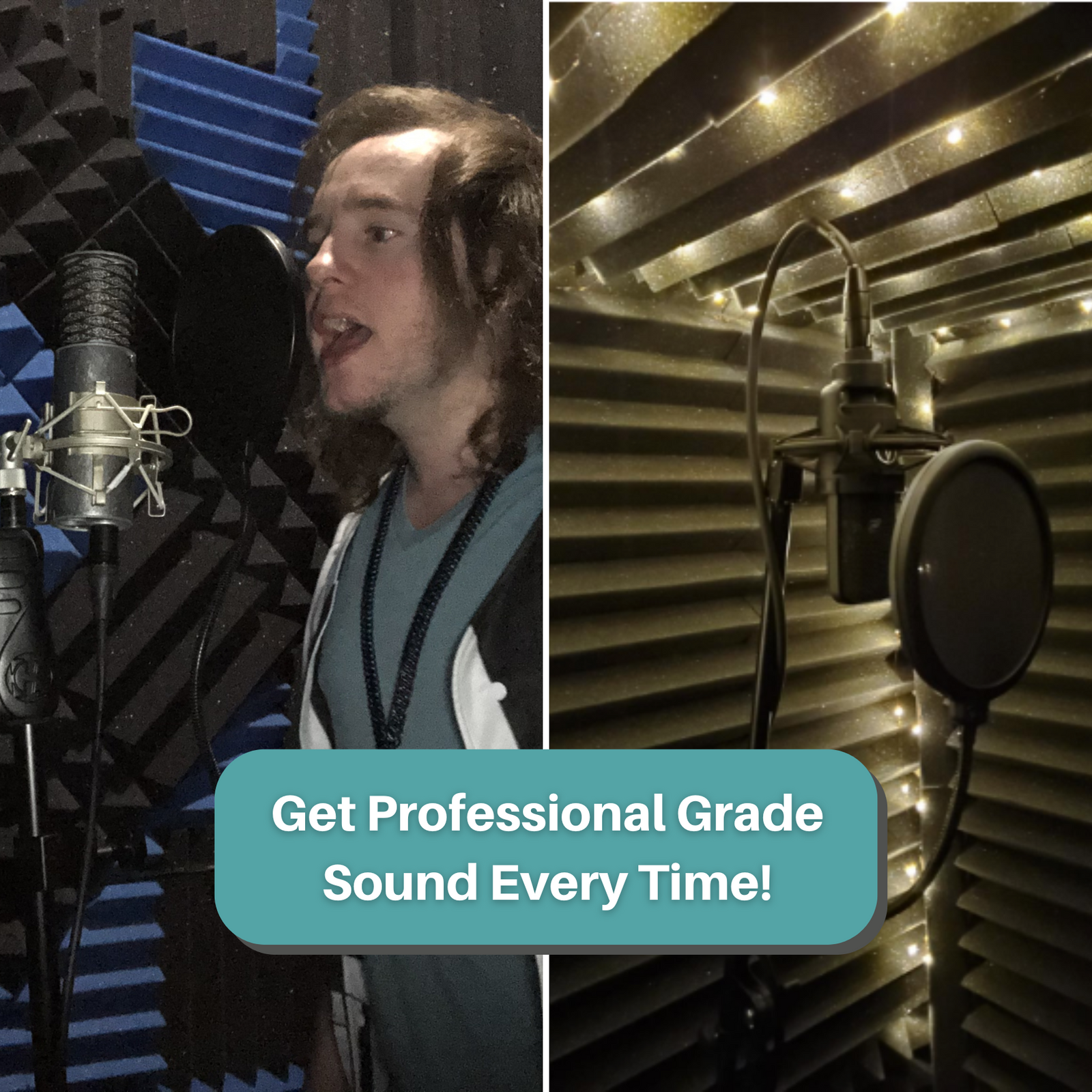 Pop Filter for Microphone | Reduce Plosives & Improve Clarity