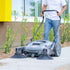 Commercial 38" Push Sweeper with Triple Power Brooms