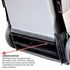 Commercial 38" Push Sweeper with Triple Power Brooms