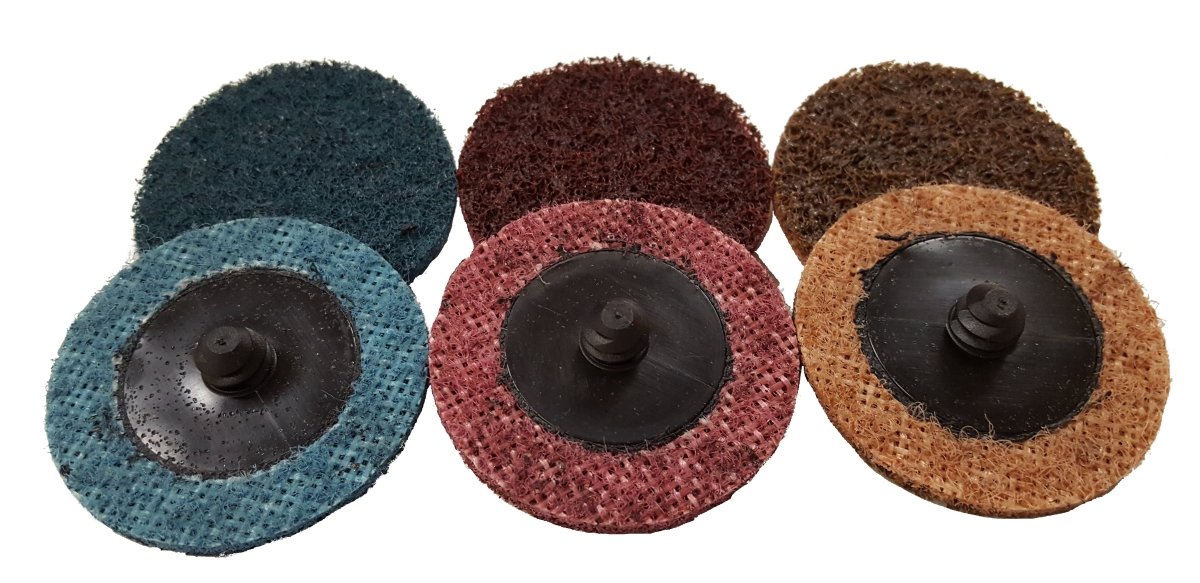 Preferred Abrasives Surface Conditioning Type R Quick-Lock Sanding Discs A Med Grit 2