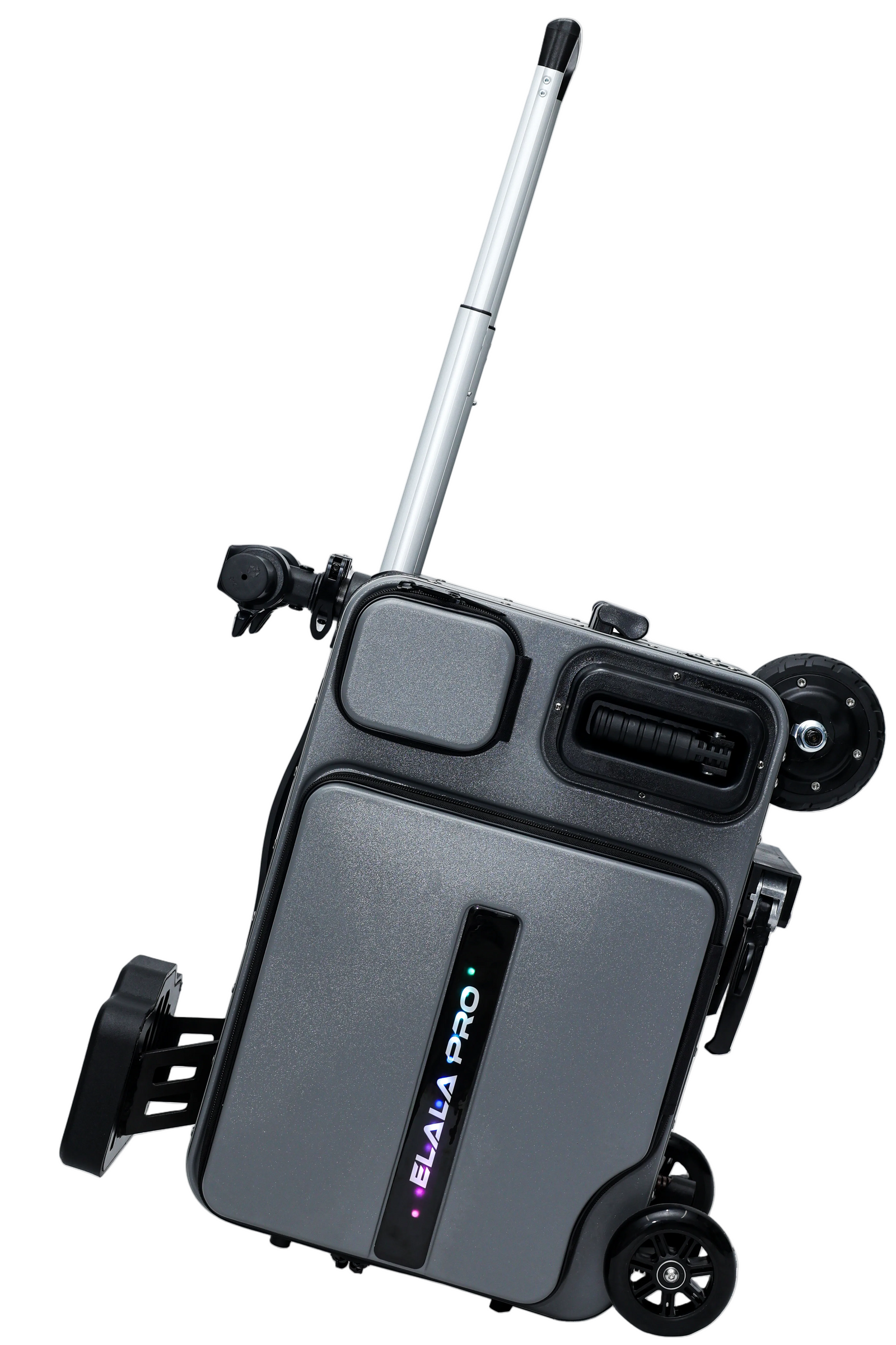 Elala Pro - Gray Motorized Suitcase