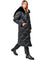 Genuine Polar Fox Fur Collar-Hood Down Winter Coat