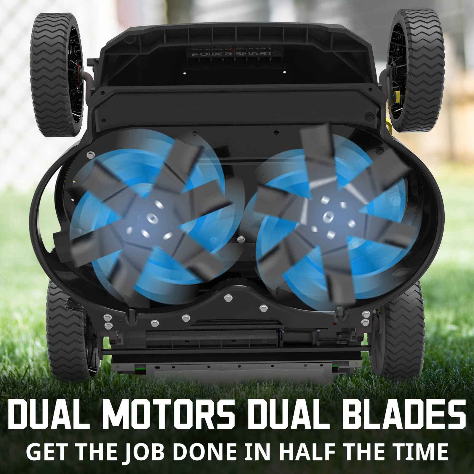 80V 26" Brushless Cordless Self-Propelled Lawn Mower w/ Battery & Charger PS76826