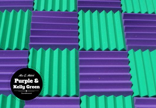 Easy Mount Acoustic Foam Kit - 12x12x2