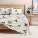 4-Piece Turkish Cotton Flannel Sheet - Whittaker Collection