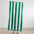 Cotton Velour Cabana Stripe Beach Towel - Novia Collection