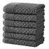 Cotton Diamond Waffle Weave Bath Towel Set - Grayson Collection