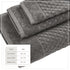 Cotton Diamond Waffle Weave Bath Towel Set - Grayson Collection