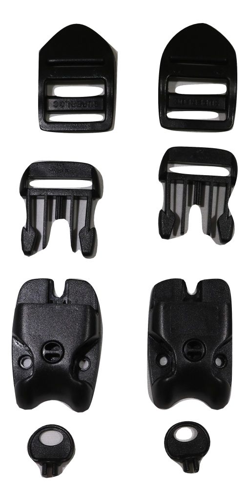 ACW Buckle Spa Hot Tub Cover Latch Lock Kit Key Latch Strap Repair Kit | 2 PACK