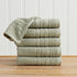 100% Cotton Checkered Jacquard Bath Towel Set - Giuliana Collection