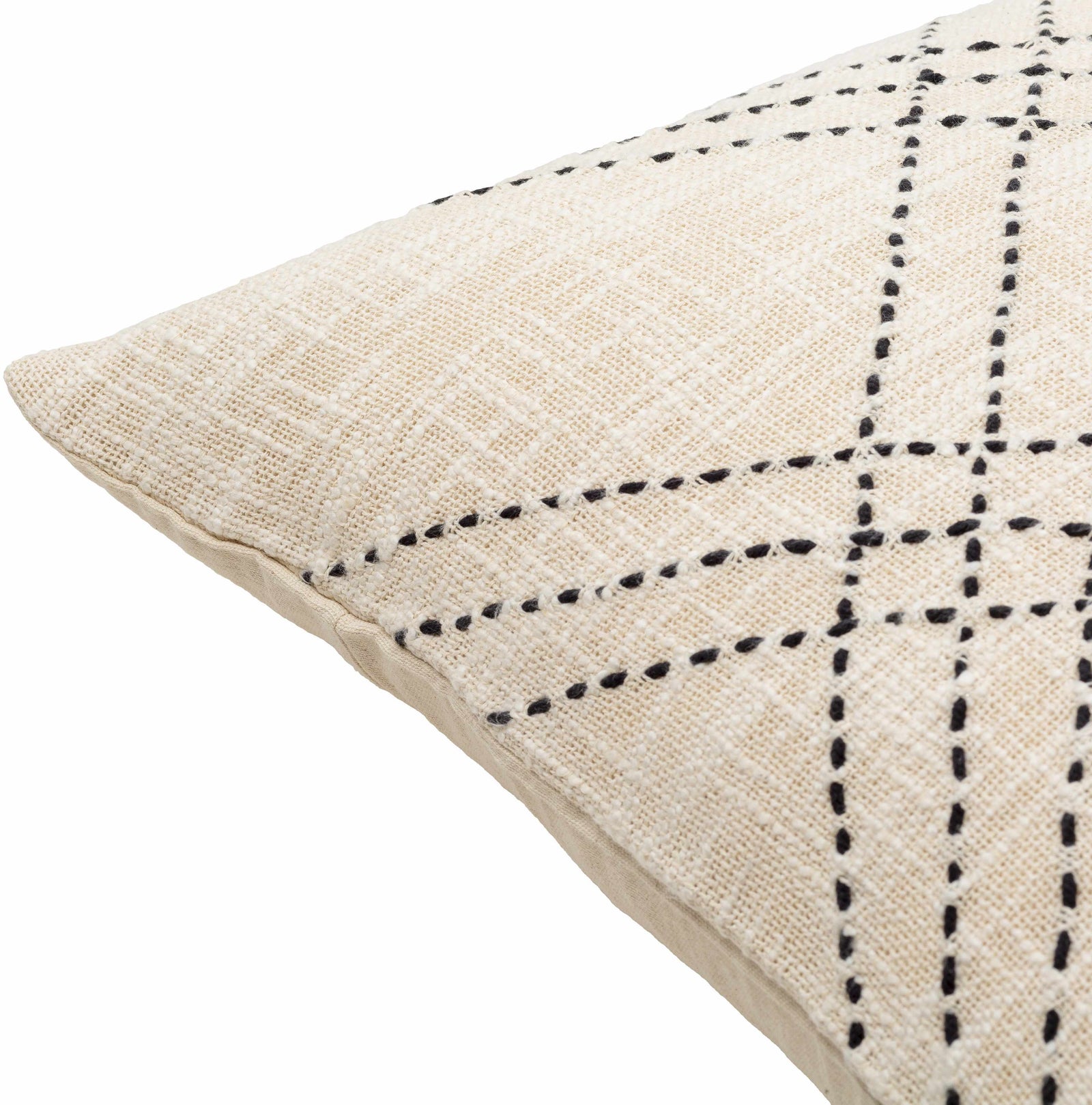 Rafi Cream Accent Pillow