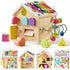 Brain & Hands Playset — Montessori Box (4–6 Months) + Activity Cube