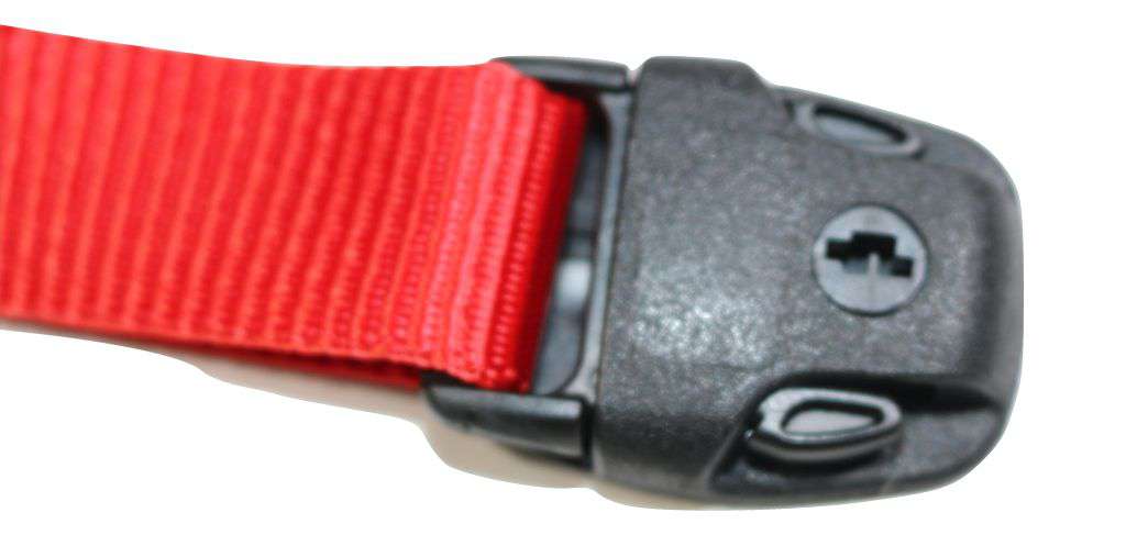 Red Standard Buckle Spa Cover Hot Tub Wind Strap Complete Kit | SIZE OPTIONS