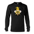 SunFlower Gnome Graphic Tee Gray or Black, Short or Long  Sleeve