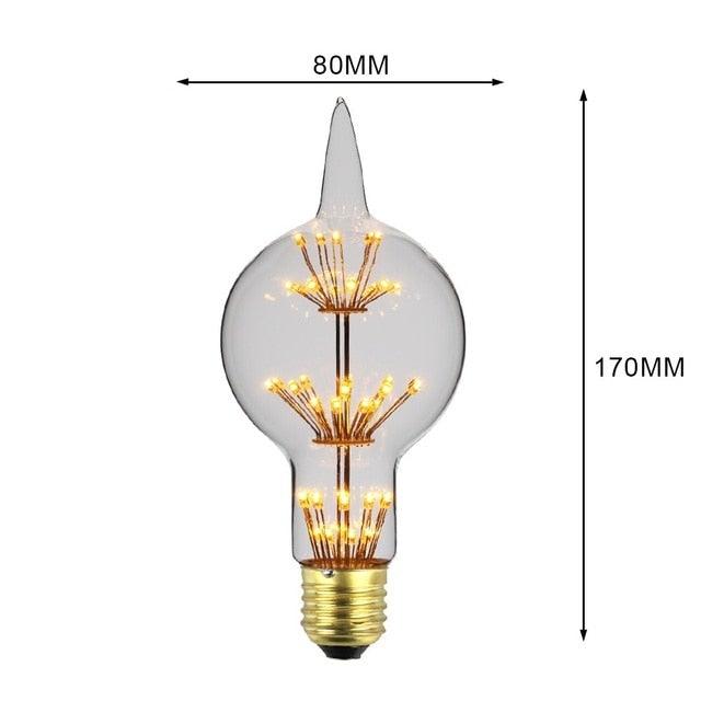 Retro Lamp Loft Industrial Decor Vintage Lamp Light Bulb Antique Vintage Style Light Amber Warm Dimmable Vintage Village Style Desk Light Creative Table Lamp