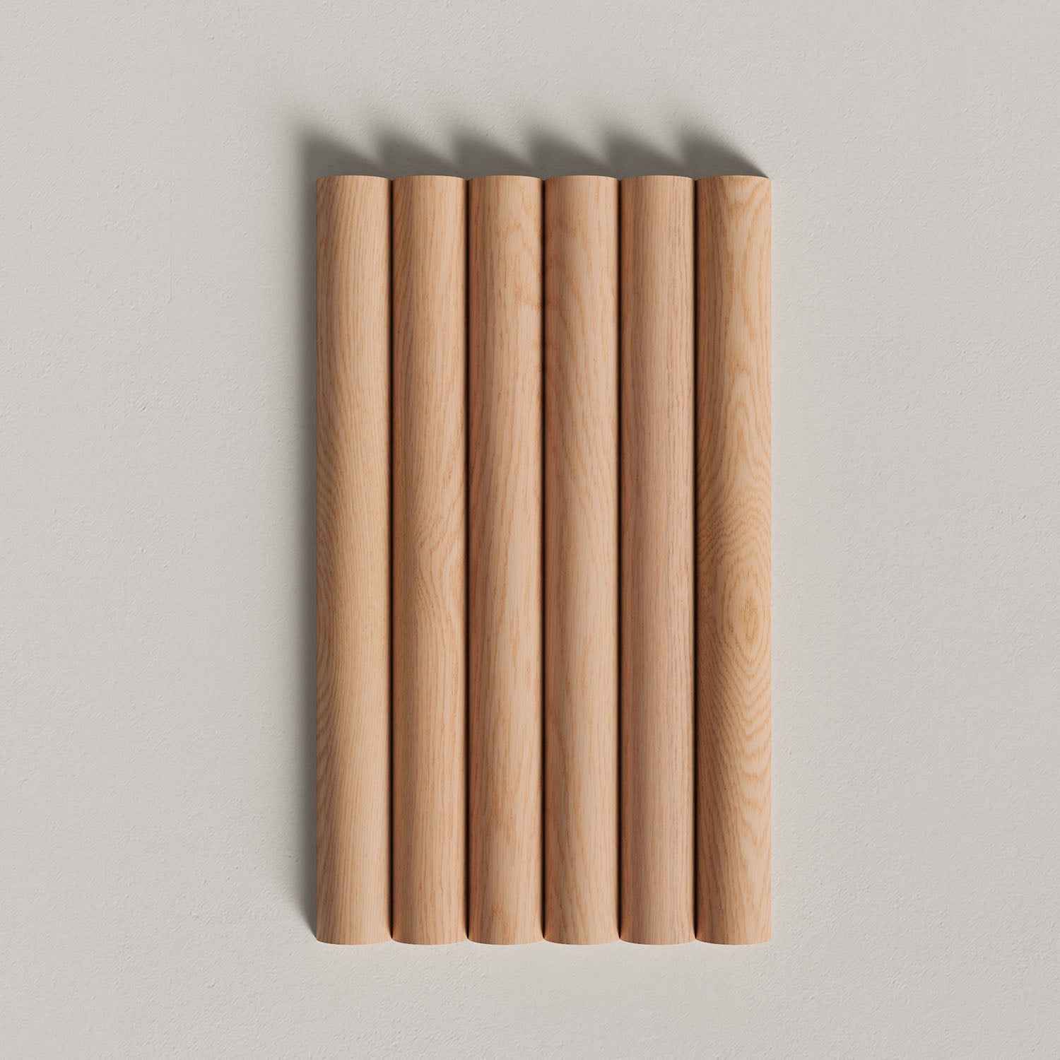 Flexible Ribbed Wood Panel Samples