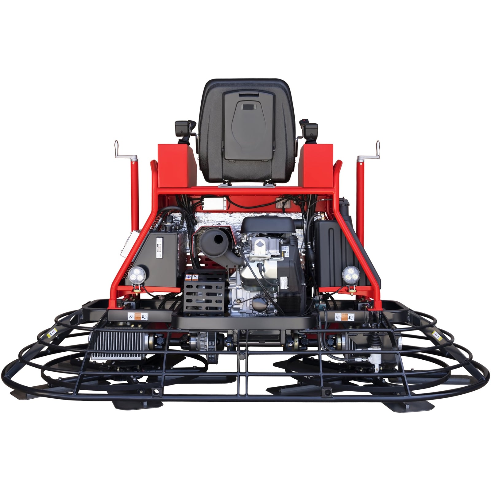 8 Foot Ride-On Concrete Power Trowel with 35HP Vanguard Engine