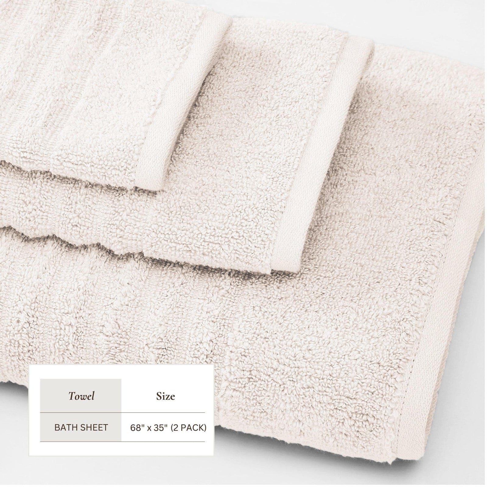 Luxury Cotton Towels - Karina Collection