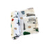 Gift Set: New York City Baby Muslin Swaddle Blanket and Burp Cloth/Bib Combo Extra Large Bamboo Cotton
