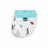 Gift Set: New York City Baby Muslin Swaddle Blanket and Burp Cloth/Bib Combo Extra Large Bamboo Cotton
