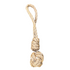 Hemp rope dog tug toy