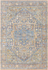 Ripponlea Blue&Orange Medallion Rug