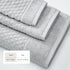 Cotton Diamond Waffle Weave Bath Towel Set - Grayson Collection