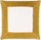 Rahiq Yellow Border Cotton Throw Pillow