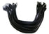 21 Inch Rubber Tarp Straps w/ Crimped S Hooks | 100 PACK