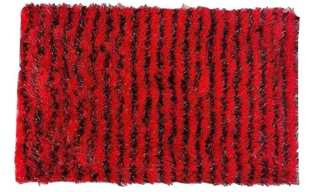 DaDa Bedding Shaggy Soft Rectangle Door Mat Bath Carpet Rug - 20