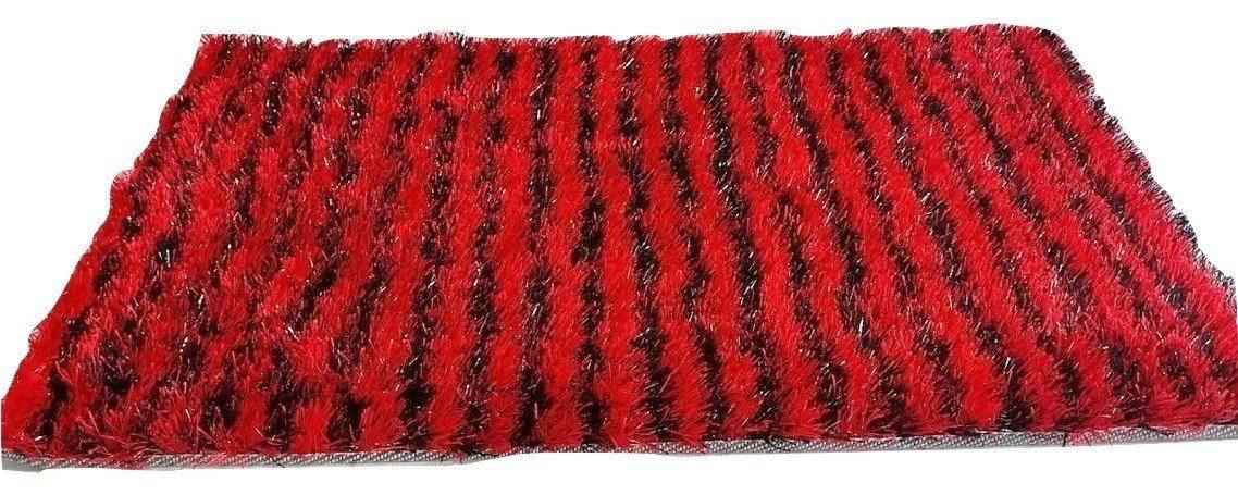 DaDa Bedding Shaggy Soft Rectangle Door Mat Bath Carpet Rug - 20