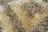 DaDa Bedding Shaggy Soft Viscose Champagne Brown Geometric Diamond Large Area Carpet Rug