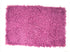 DaDa Bedding Fuchsia Magenta Pink Shaggy Soft Chenille Noodle Carpet Rug Bath Mat