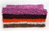 DaDa Bedding Fuchsia Magenta Pink Shaggy Soft Chenille Noodle Carpet Rug Bath Mat